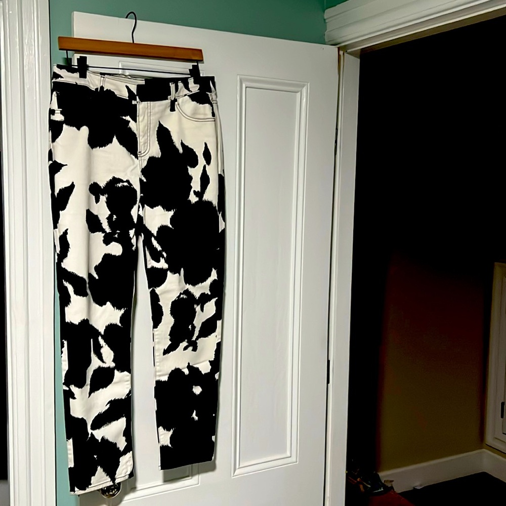 Chicos Cow Pattern